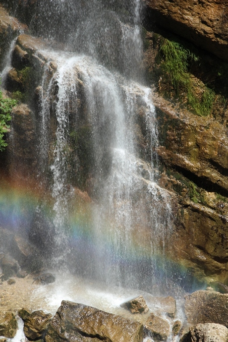 Waterval van kleuren