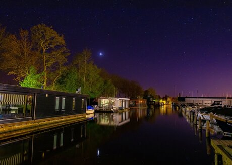 Sterren nacht in Langweer