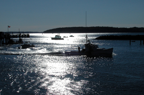 Sunset in Maine