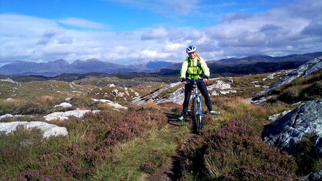 Mountainbiken in the Highlands