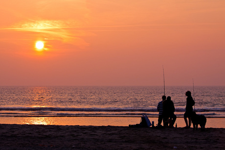 Zonsondergang Texel