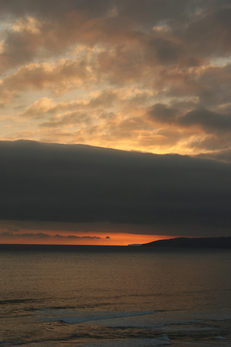 Zonsondergang in Zuid-Afrika