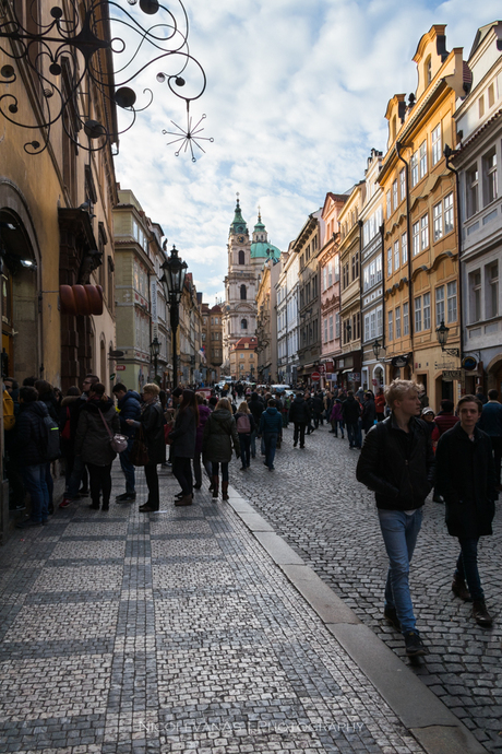 Praag, straatbeeld.