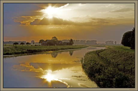 Zonsondergang in aantocht