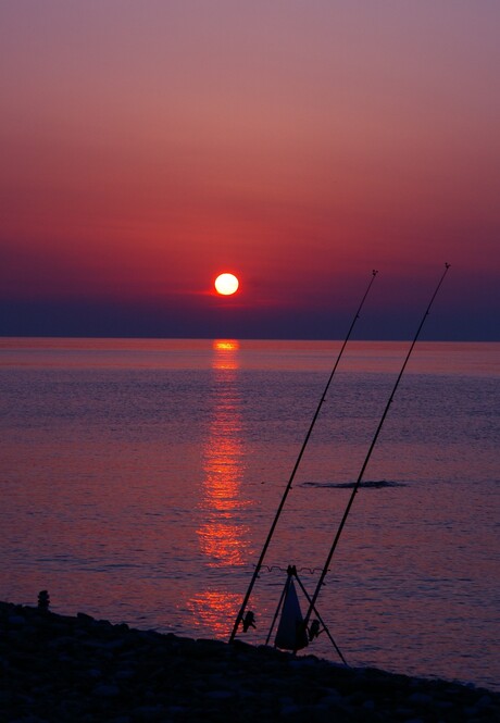 Zonsondergang op Samos 2