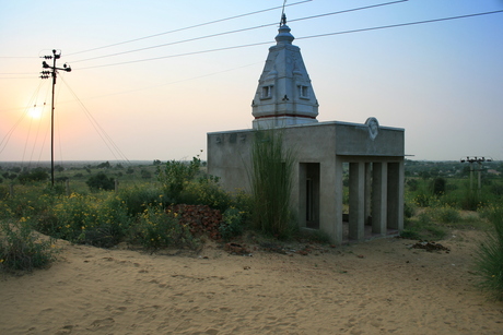 Tempeltje in Mandawa