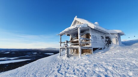 Santa's house in Levi Lapland