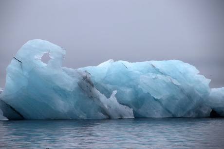 Jokulsarlon gletsjermeer IJsland