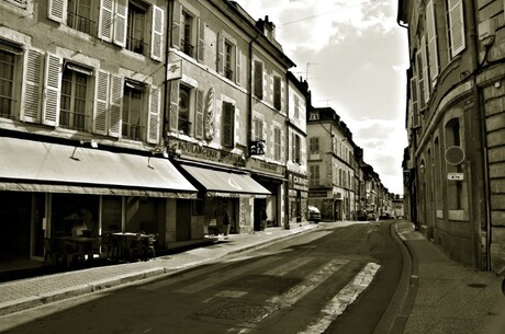 Straat in Frankrijk