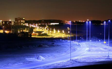 Meerhoven by night