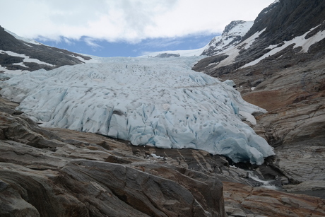 Svartisen gletsjer Noorwegen