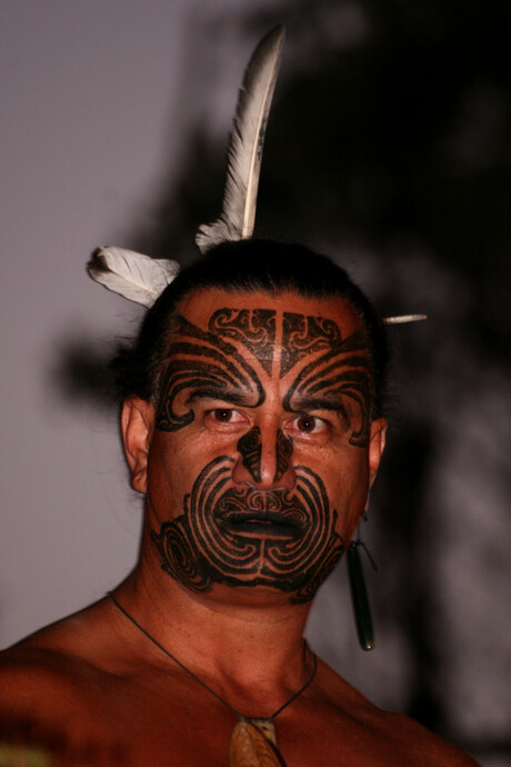 Maori krijger.
