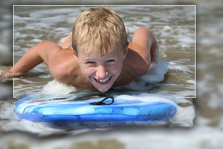 Anco ... bodyboarding!