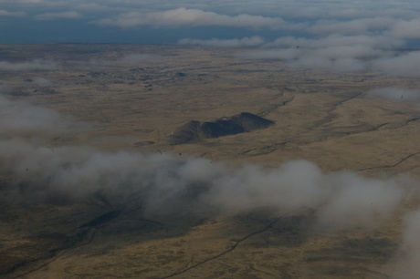 Iceland from the sky