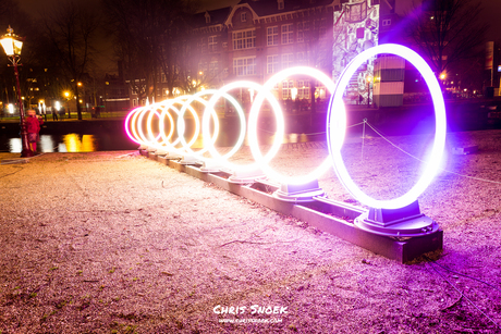 Bands of friendship - Amsterdam Light Festival 2016