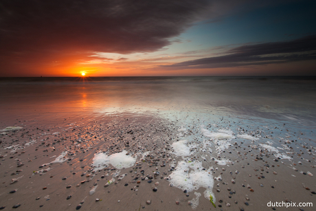 Sunset at Vlieland