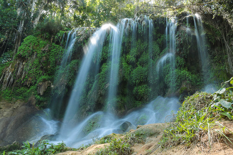 Watervallen Parque el Nicho, cuba