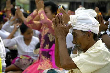 Ceremonie op Bali