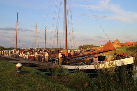 Historische haven Woudrichem