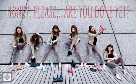 HONEY, PLEASE,.. ARE YOU DONE YET?