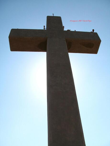 kruis op berg Rhodos