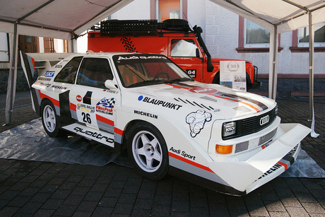 Quattro S1 E2 Pikes Peak display