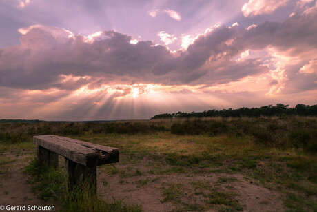 Zonsondergang Hoge Veluwe