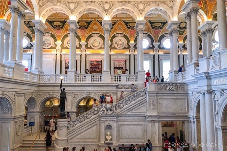 Thomas Jefferson Building Washington - juli 2018