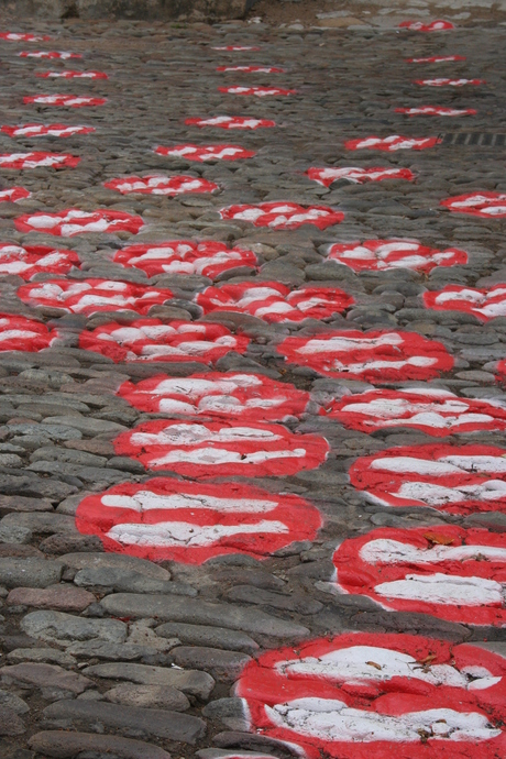 Straatkunst in Girona