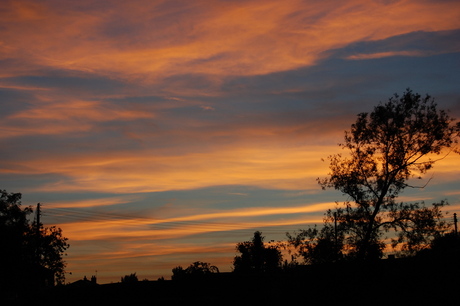 avond in Stone, Engeland