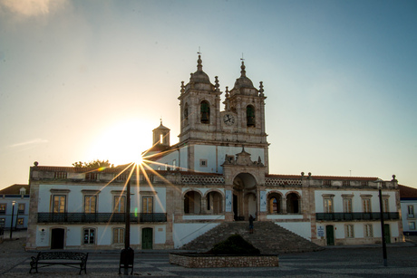 Sunny church