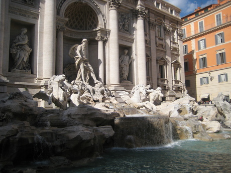 Rome Trevi Fontein