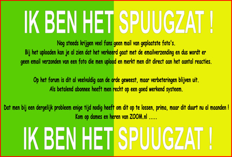 Ik ben het spuugzat!!!