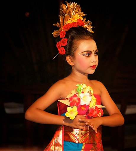 Bali jonge danseres