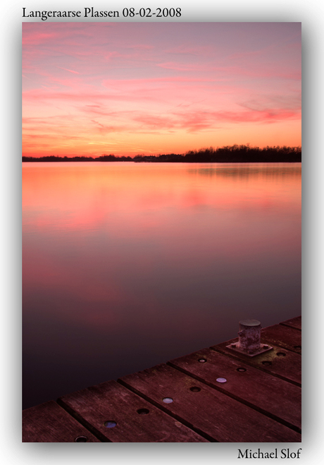 Langeraarse Plassen Sunset