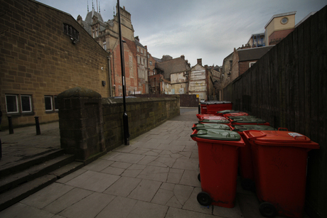 Newcastle garbage cans