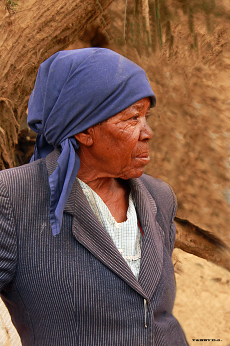 Namibie vrouw.
