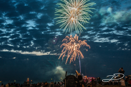 Vuurwerkshow scheveningen