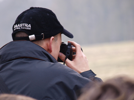 fotograaf in actie