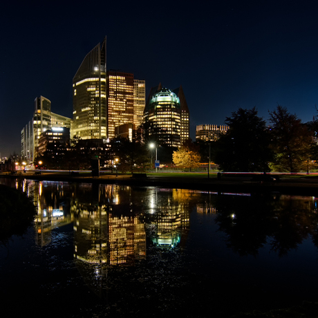 The Hague at night...