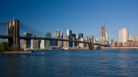 Brooklyn Bridge NYC overdag