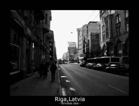 Brivibas Iela,Riga/Letland