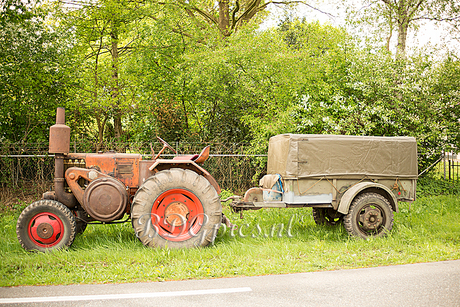 Oude Tractor 3 wm
