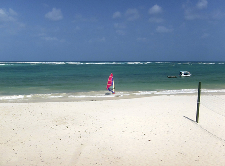 White sands