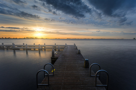 Uitzicht over het Alkmaardermeer