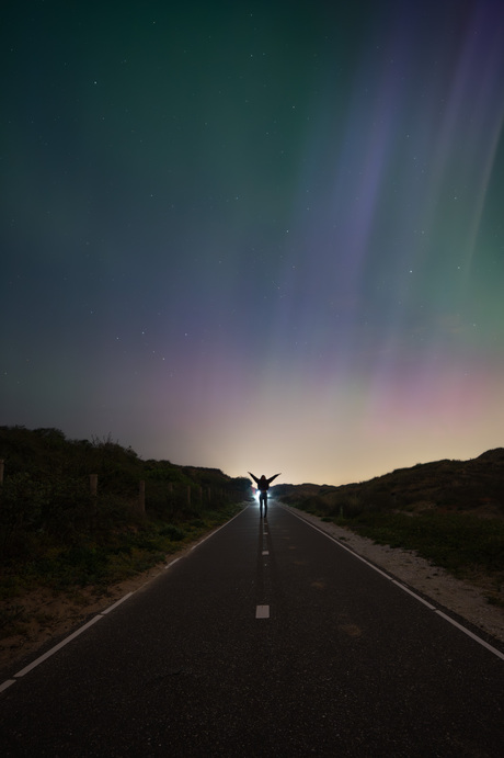 Aurora Boralis selfie