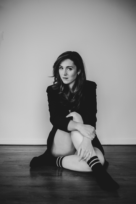 Black and White babe 
