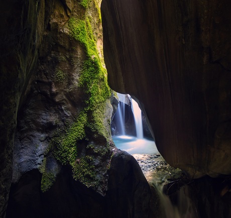 Verborgen waterval