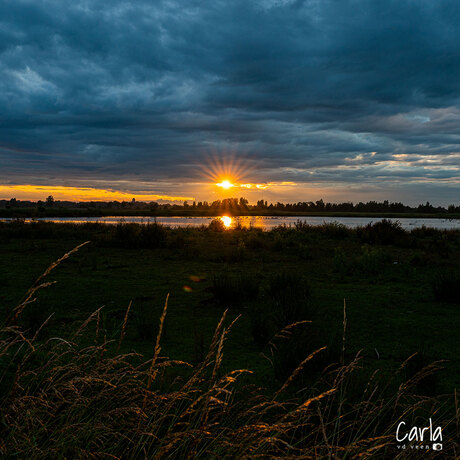 zonsondergang Cnossen