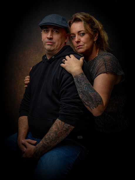 Portret van een koppel 